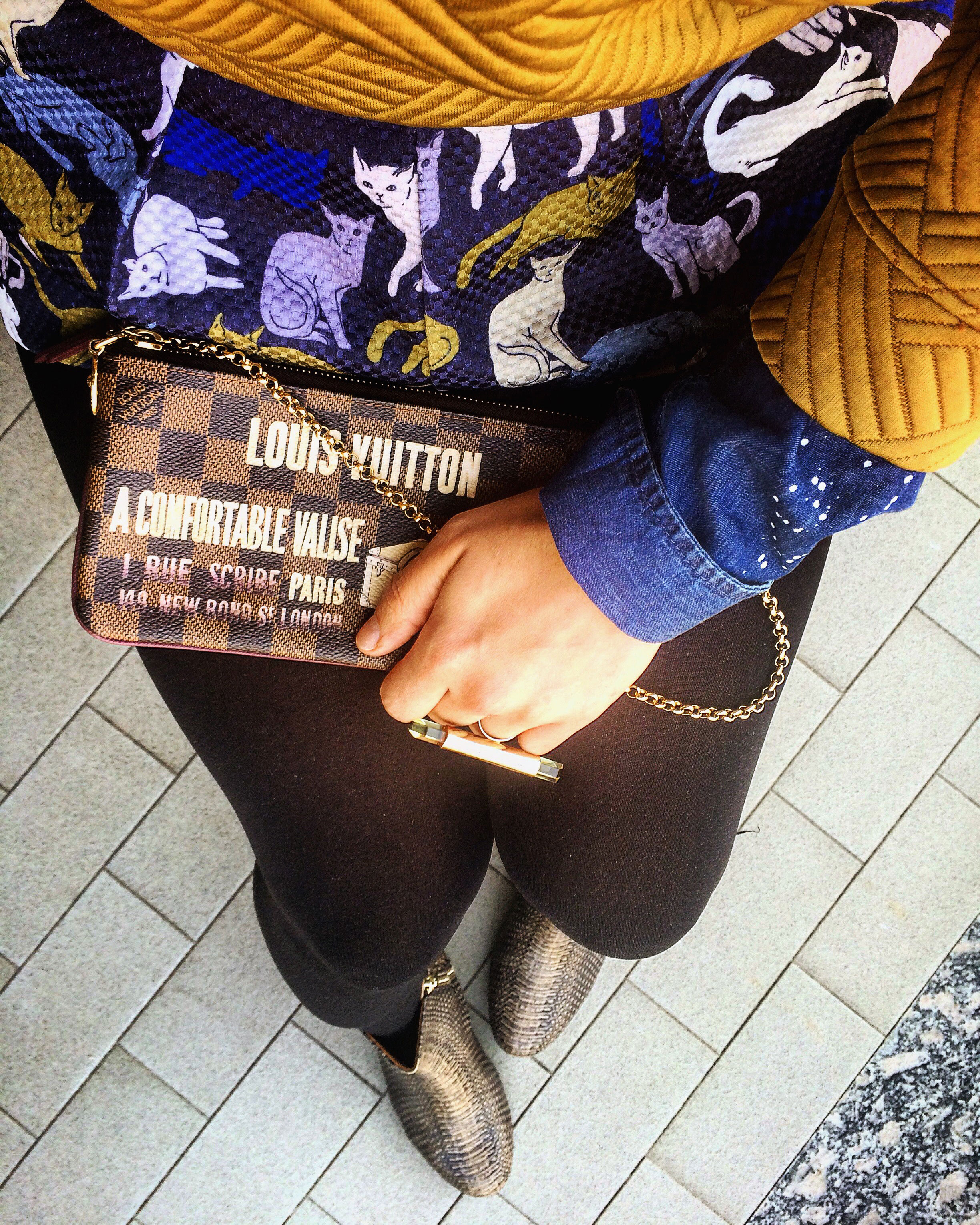 Louis Vuitton’s bag – Milan Street Style